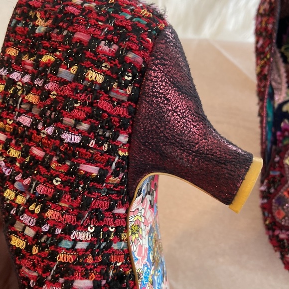 IRREGULAR CHOICE ICONIC very rare women shoes excellent condition so beautiful - Picture 10 of 17
